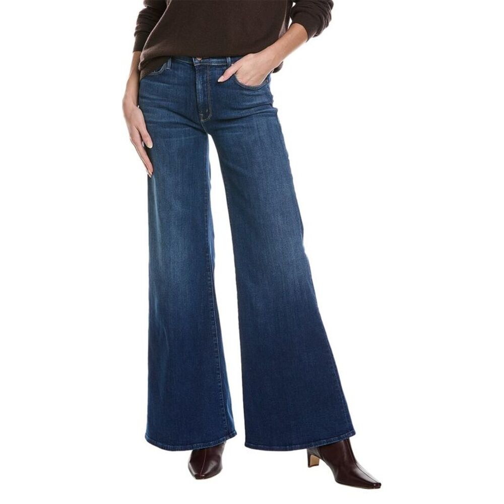 MOTHER Blue Flare & Wide Leg Jeans
